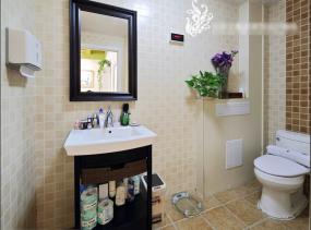 美甲店室内隔断装修图片大全