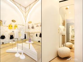 时尚童装店装修效果图片