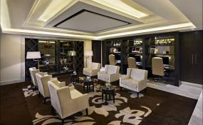 五星级酒店标准间背景墙设计效果图