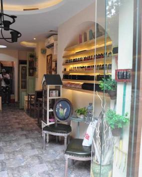 美甲店粉色墙面装修图片大全