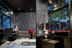 美发店镜子装修效果图片大全