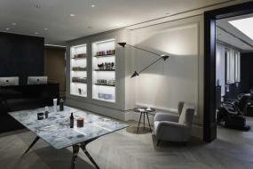 时尚美发店吊灯效果图片