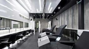 美发店设计吊顶装修效果图片