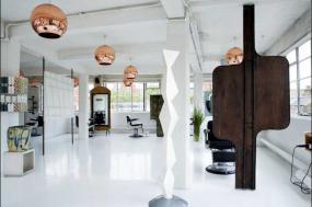 简约时尚风格普通美发店装修图