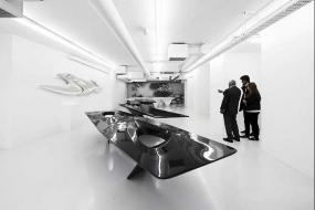 最新现代时尚风格美发店装修图设计