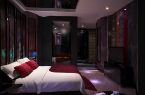 主题酒店房间室内地板砖装修图片