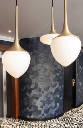 小型酒店吊顶灯装修效果图片