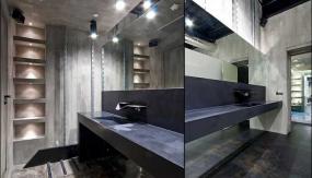 现代简约风格美发店装修图设计2018