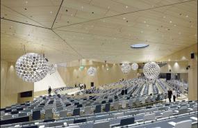 现代办公室专业隔断装饰效果图赏析