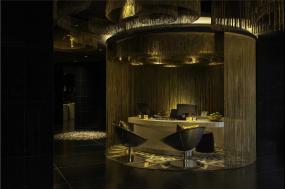 酒店室内背景墙设计装修效果图