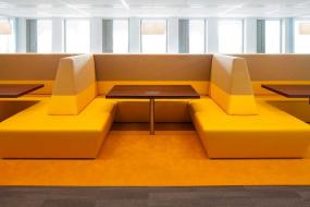 办公室低隔断简单装修效果