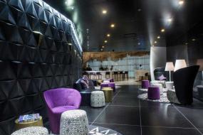 高档酒店室内过道吊顶装修效果图