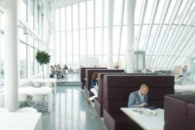 小办公室装饰隔断装修效果图片