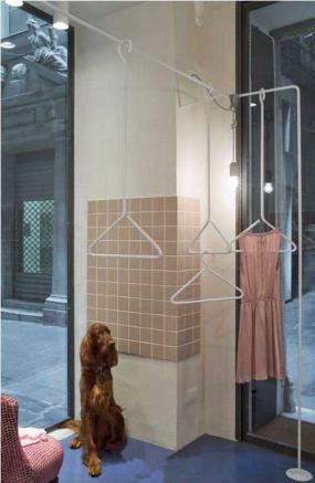 女服装店大理石地砖装修效果图片