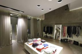 女服装店室内镜子装修效果图片