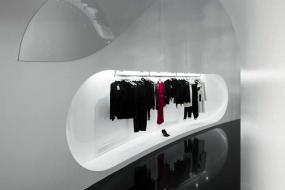 欧式风格女服装店装修效果图