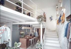 女服装店置物架装修效果图片