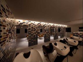 简约时尚中小型美发店装修风格图片大全