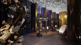 现代风格美发店简单装修效果图