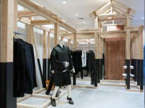 品牌男士服装店装修设计效果图