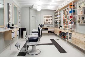 现代时尚装修风格美发店设计装饰