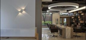 美发店室内简单装修设计图效果