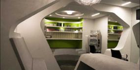 国外美发店室内简单装修设计图