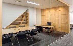 现代简约中式普通办公室装修