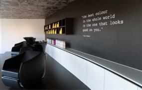 混搭设计风格高档美发店装修图