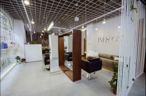 现代时尚美发店装修灯图