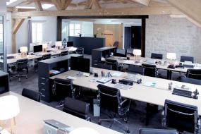 办公室室内吊顶装饰效果图片