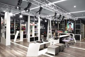 新古典装修设计高档美发店效果图