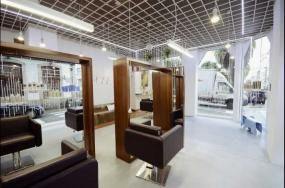 现代时尚设计美发店装修灯