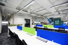 现代混搭小户型挑高办公室吊顶