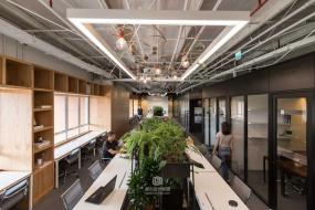 员工办公室吊顶设计装修效果图片