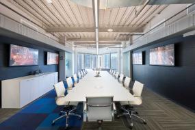 时尚现代风格会议室圆形吊顶欣赏