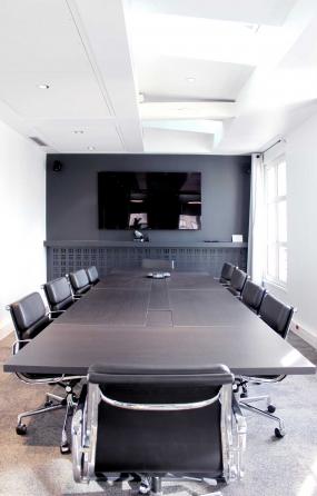 会议室集成吊顶灯效果图