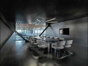 办公会议室设计室内装修图片