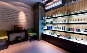 美发店古典室内装修设计效果图