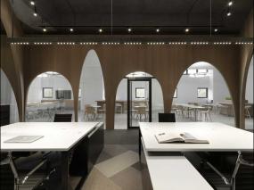 最新员工办公室现代室内装修案例