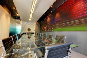 小型现代办公会议室吊顶设计图