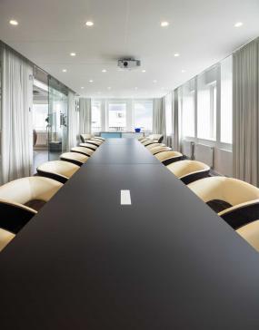 中式风格办公室窗帘设计图片