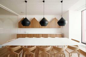 简约风会议室3d模型吊顶设计装修效果图片