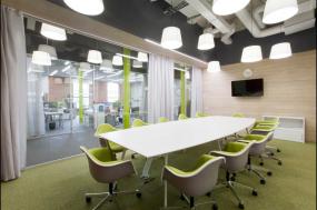 现代办公室窗帘设计效果图