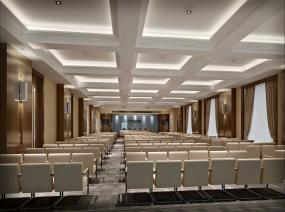 最新会议室装饰吊顶效果图片