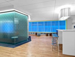 大型办公室窗帘设计效果图片