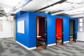 古典办公室灯具装修方案实景图