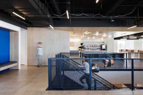 公司木质背景墙装修效果图片