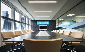 大型会议室室内布置效果图图片