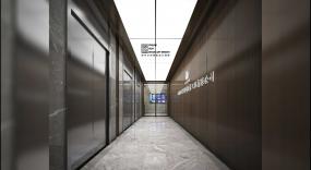 小型办公室高隔断布置图片